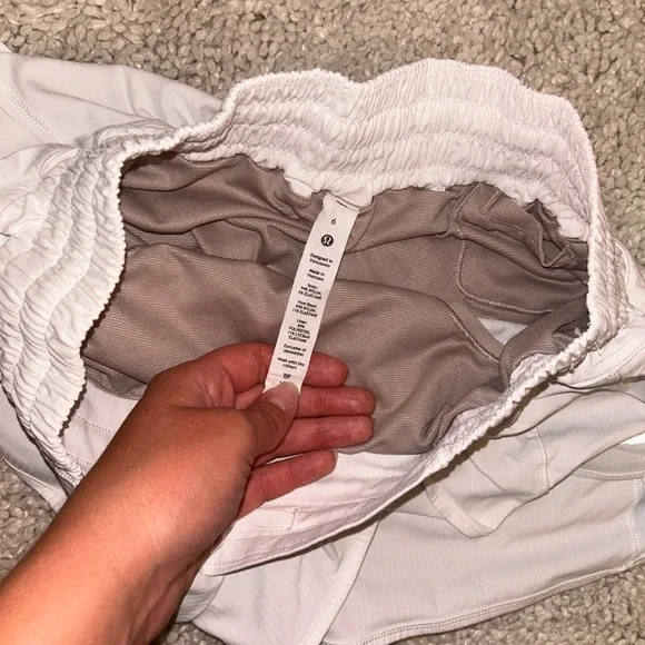 Lululemon Shorts- White - Picture 3 of 3
